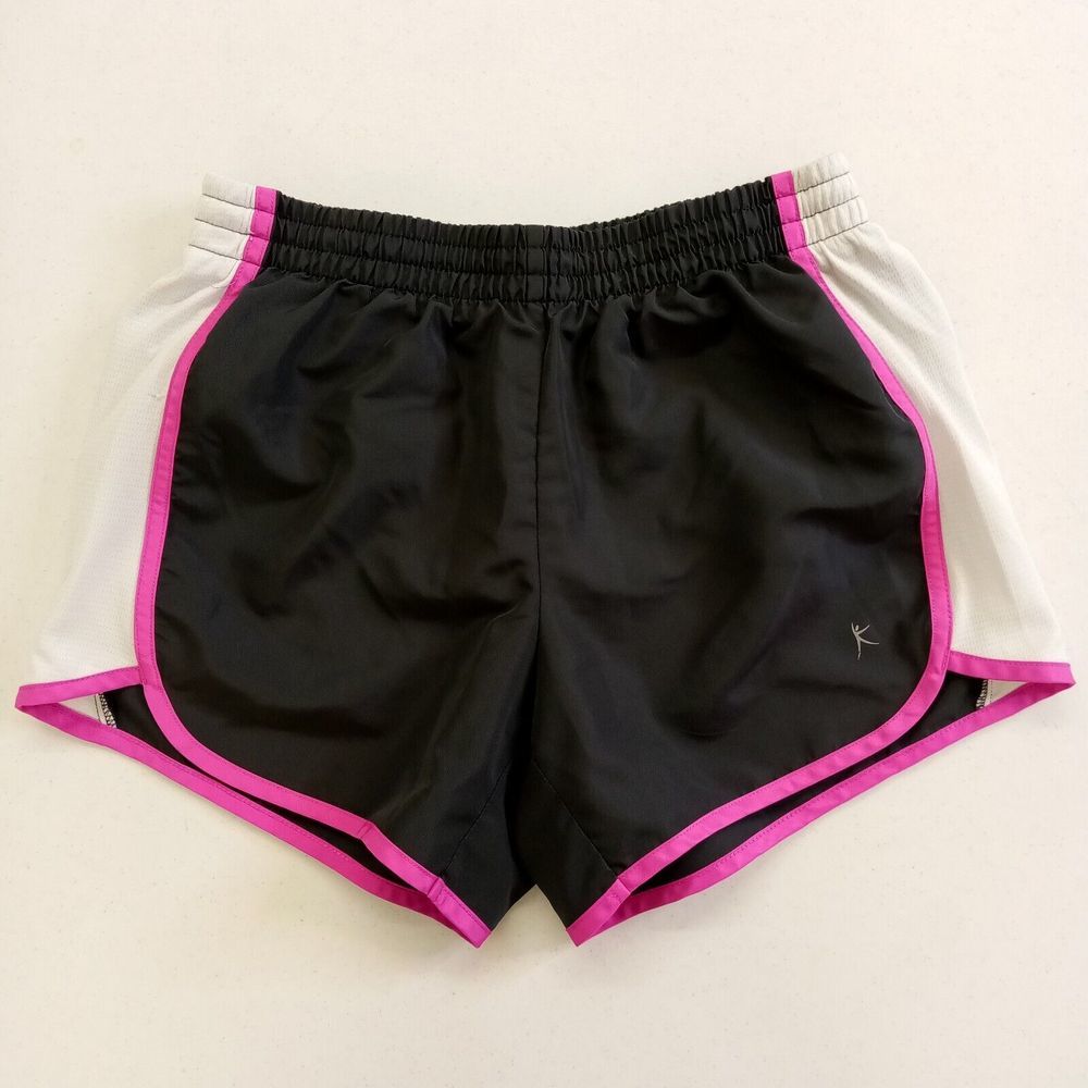 Danskin Now Shorts XS (0-2) Women's Adult Black Polyester Activewear